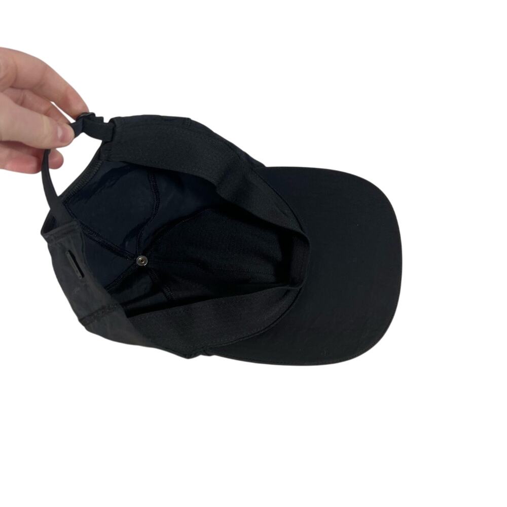 Lululemon Black Baseball Cap Hat Lightspeed Adjus… - image 4